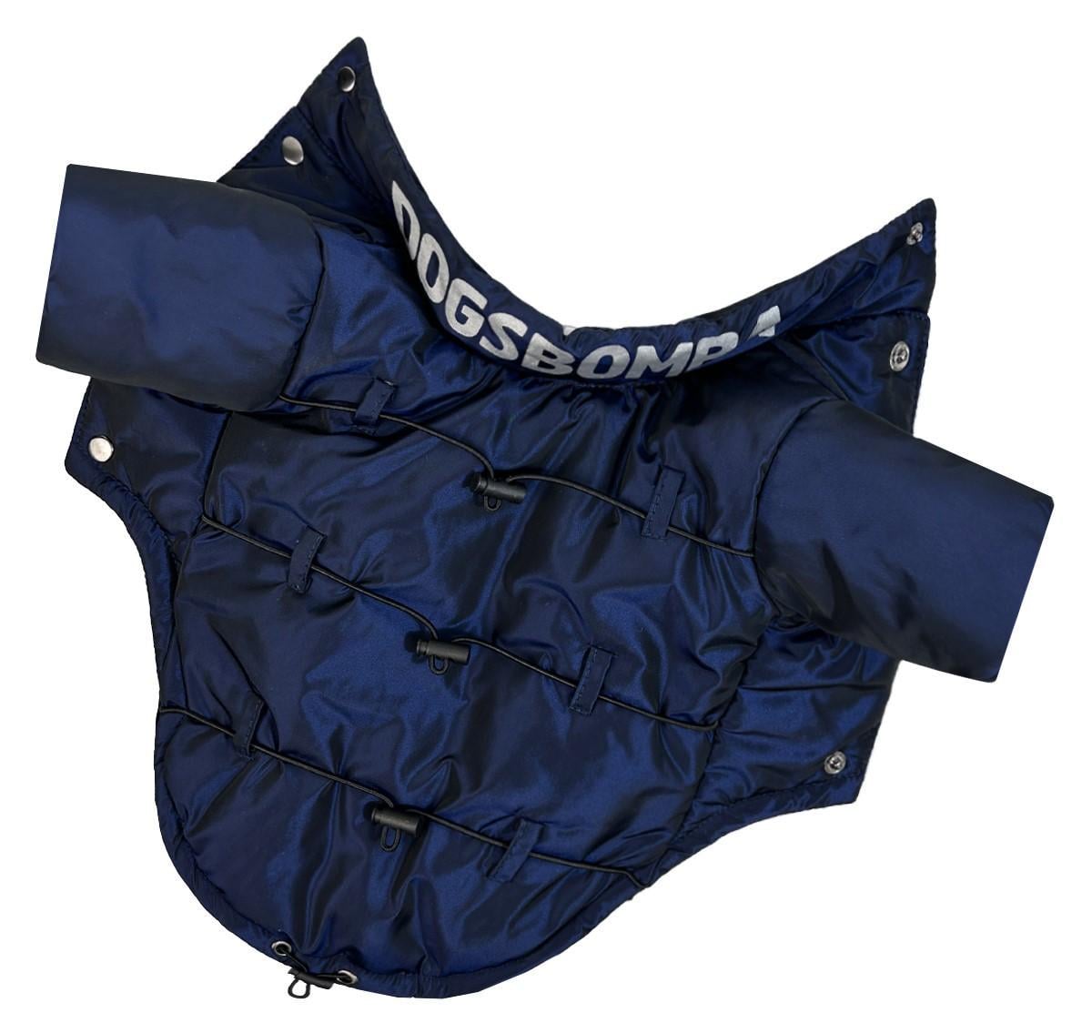 Куртка для собак Dogs Bomba K-75 с фиксаторами р. 5 Синий (89395192)