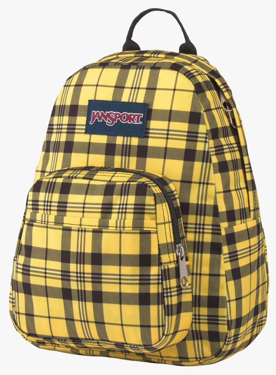 Рюкзак молодежный Jansport js00tdh66g7 в клетку 10 л Желтый
