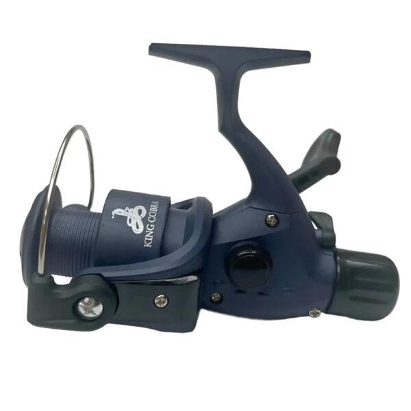 Катушка для рыбалки Cobra King CB640 безынерционная фидерная 6 подшипников Синий (640877) Катушка для рыбалки Cobra King CB640 безынерционная фидерная 6 подшипников Синий (640877)