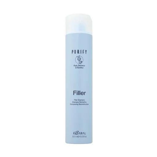 Шампунь-філер для волосся Kaaral Purify Filler Shampoo з кератином та гіалуроновою кислотою 300 мл (1255)