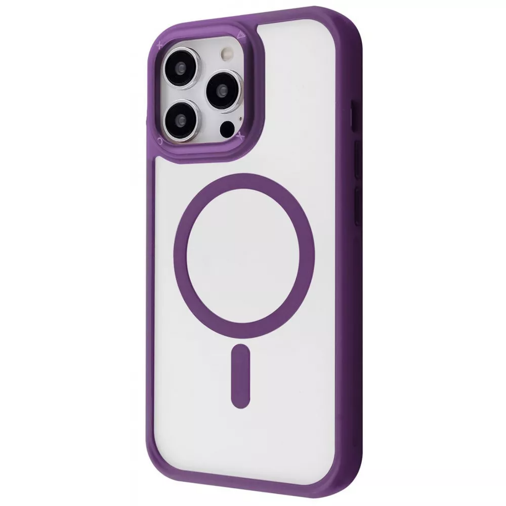 Чехол-накладка Proove Clear Essence Case с Magnetic Ring для iPhone 14 Pro Max Deep Purple (34416954)