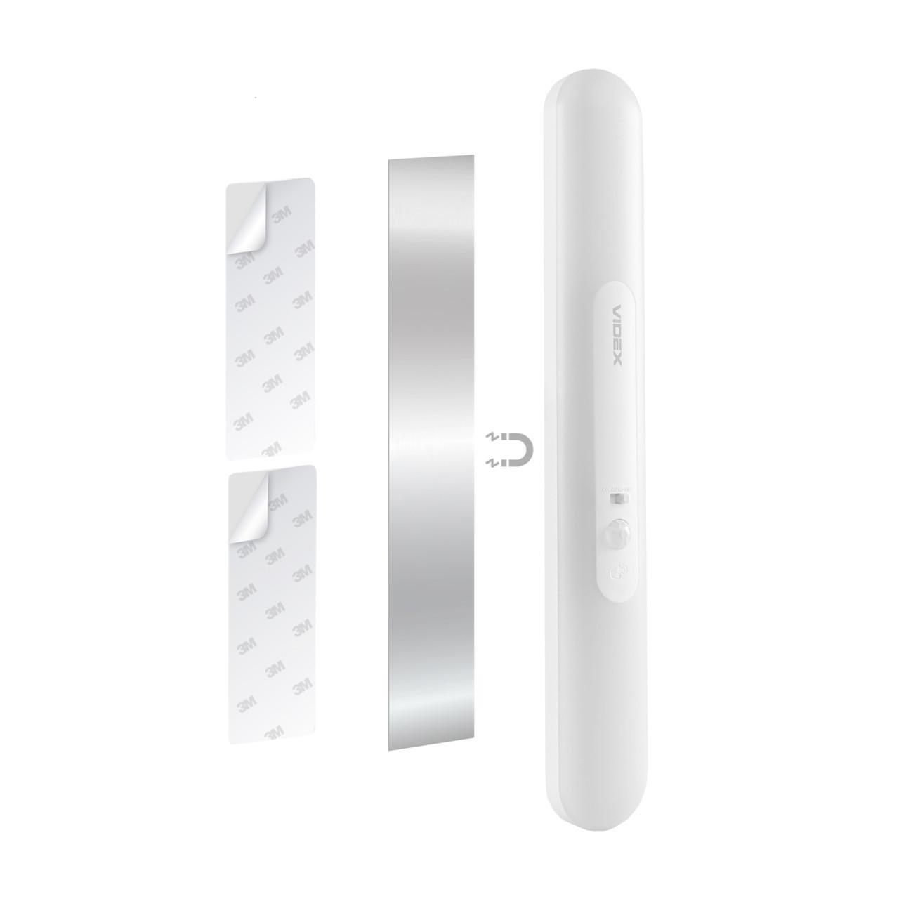 Светильник аккумуляторный Videx VL-NL013W-SR LED с пультом и датчиком движения - фото 7