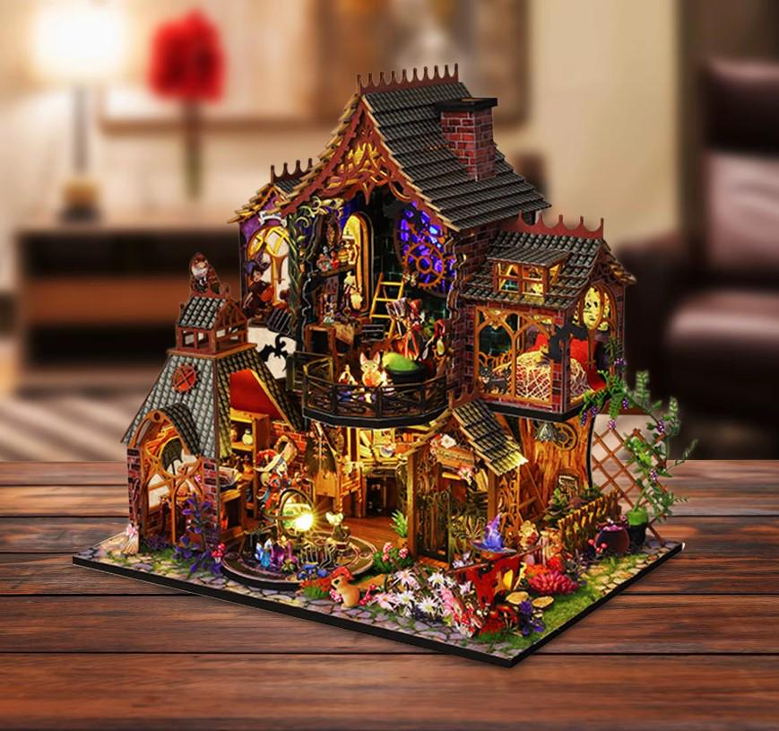 Конструктор мініатюрний DIY House ES015-A Magic Forest румбокс 27x20x27 см (2104618647) - фото 12 Конструктор мініатюрний DIY House ES015-A Magic Forest румбокс 27x20x27 см (2104618647) - фото 12