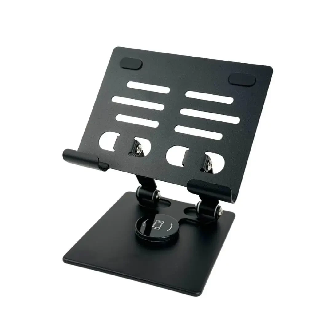 Підставка для гаджетів настільний складна HA-6 метал Чорний (ANDHA6) Підставка для гаджетів настільний складна HA-6 метал Чорний (ANDHA6)
