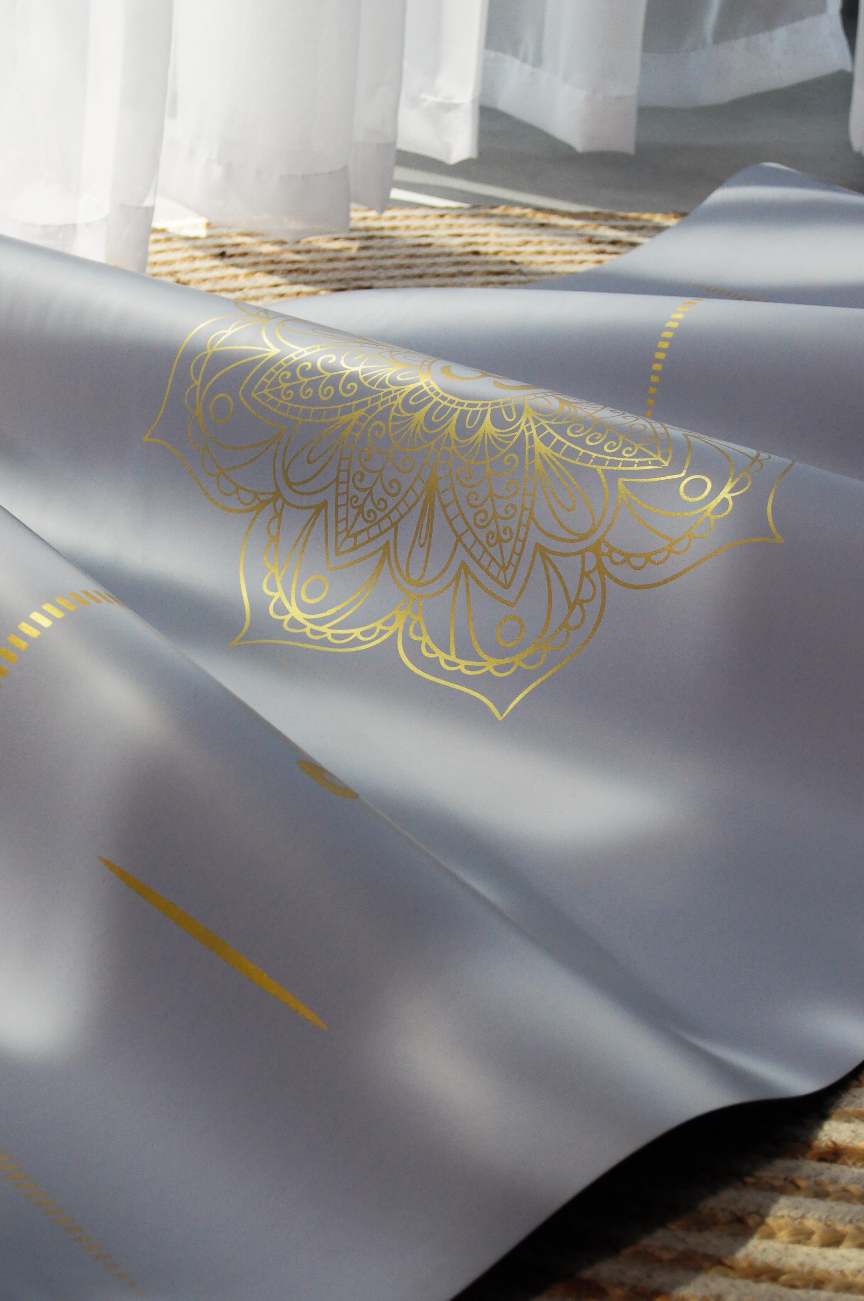 Коврик для йоги и фитнеса Lita Pro Asana PU/каучук 183х68х0,5 см Серый (20-01-6) - фото 5 Коврик для йоги и фитнеса Lita Pro Asana PU/каучук 183х68х0,5 см Серый (20-01-6) - фото 5