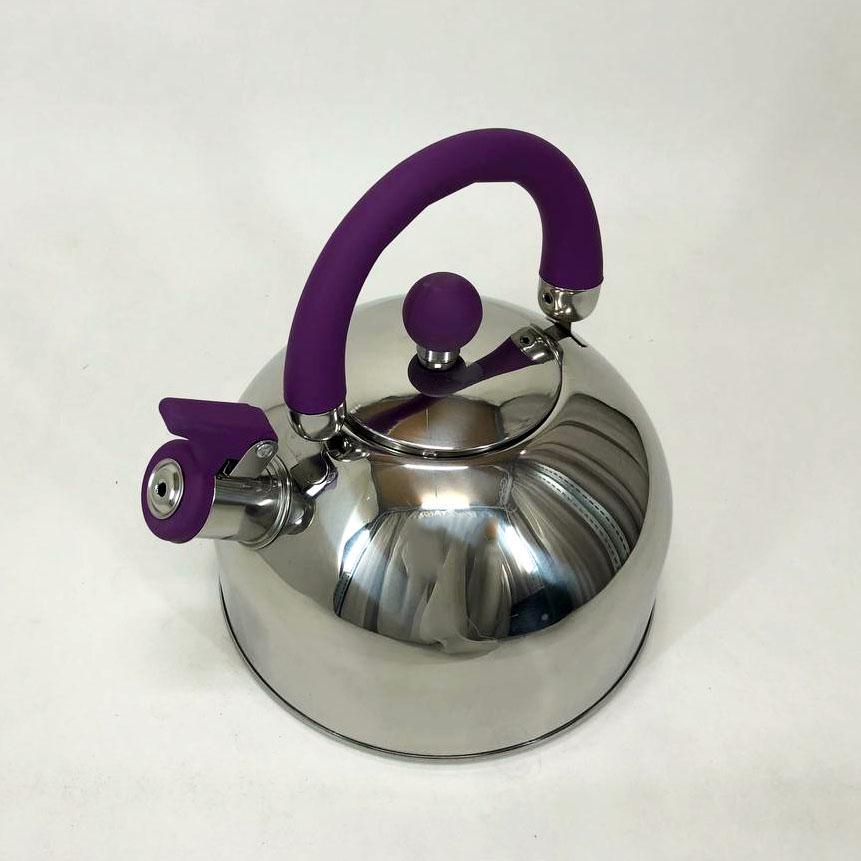 Чайник Unique со свистком 2,5л (UN-5302) - фото 2