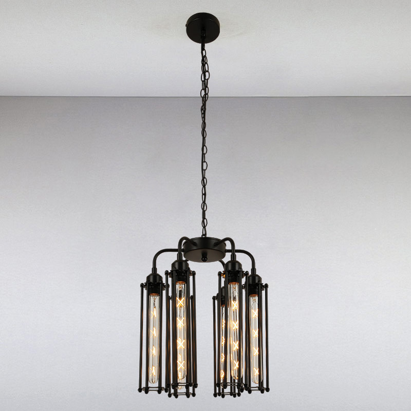 Люстра подвесная Light House LS-13928/6 BK Черный