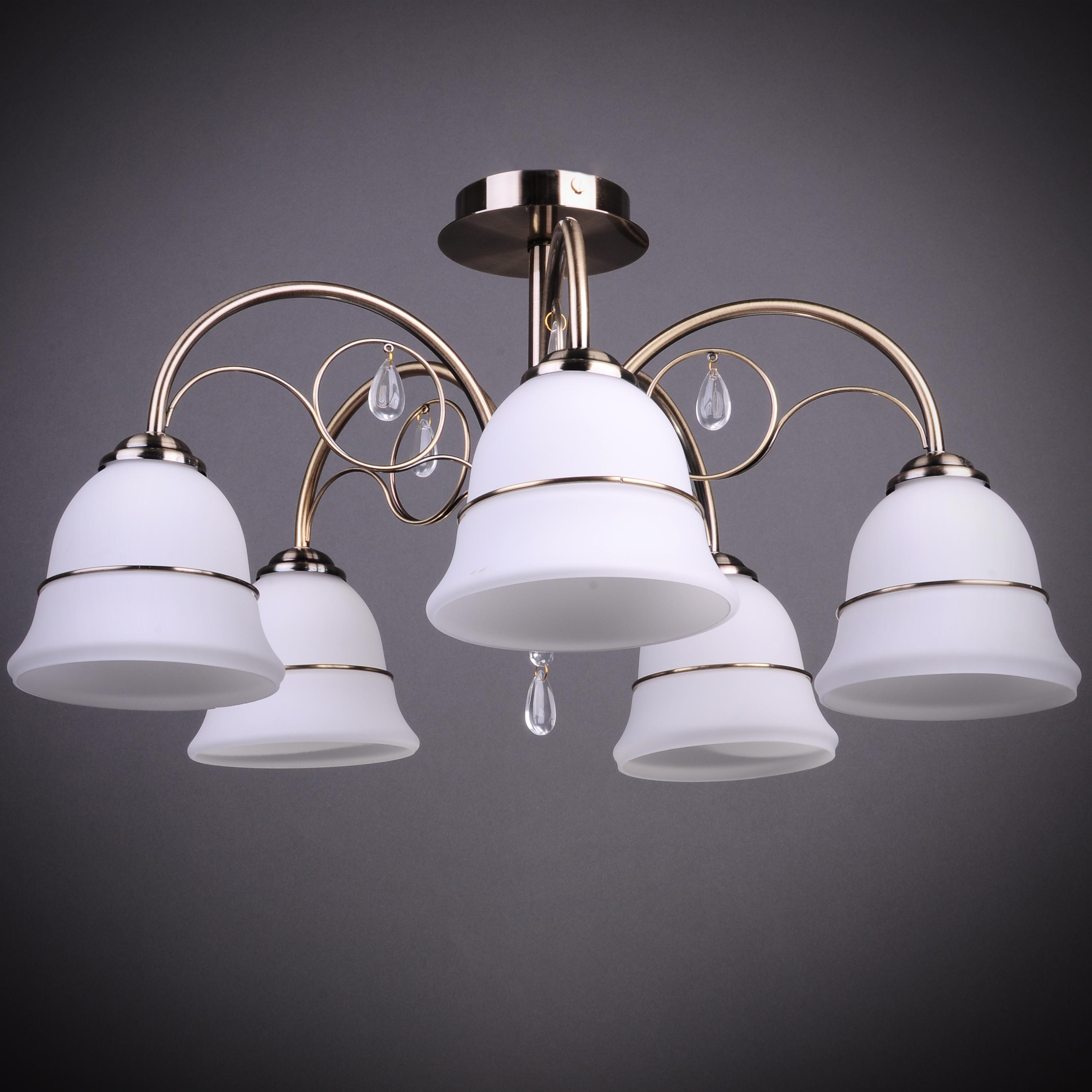 Люстра потолочная Light House DL-17236/5 BR Бронзовый Люстра потолочная Light House DL-17236/5 BR Бронзовый