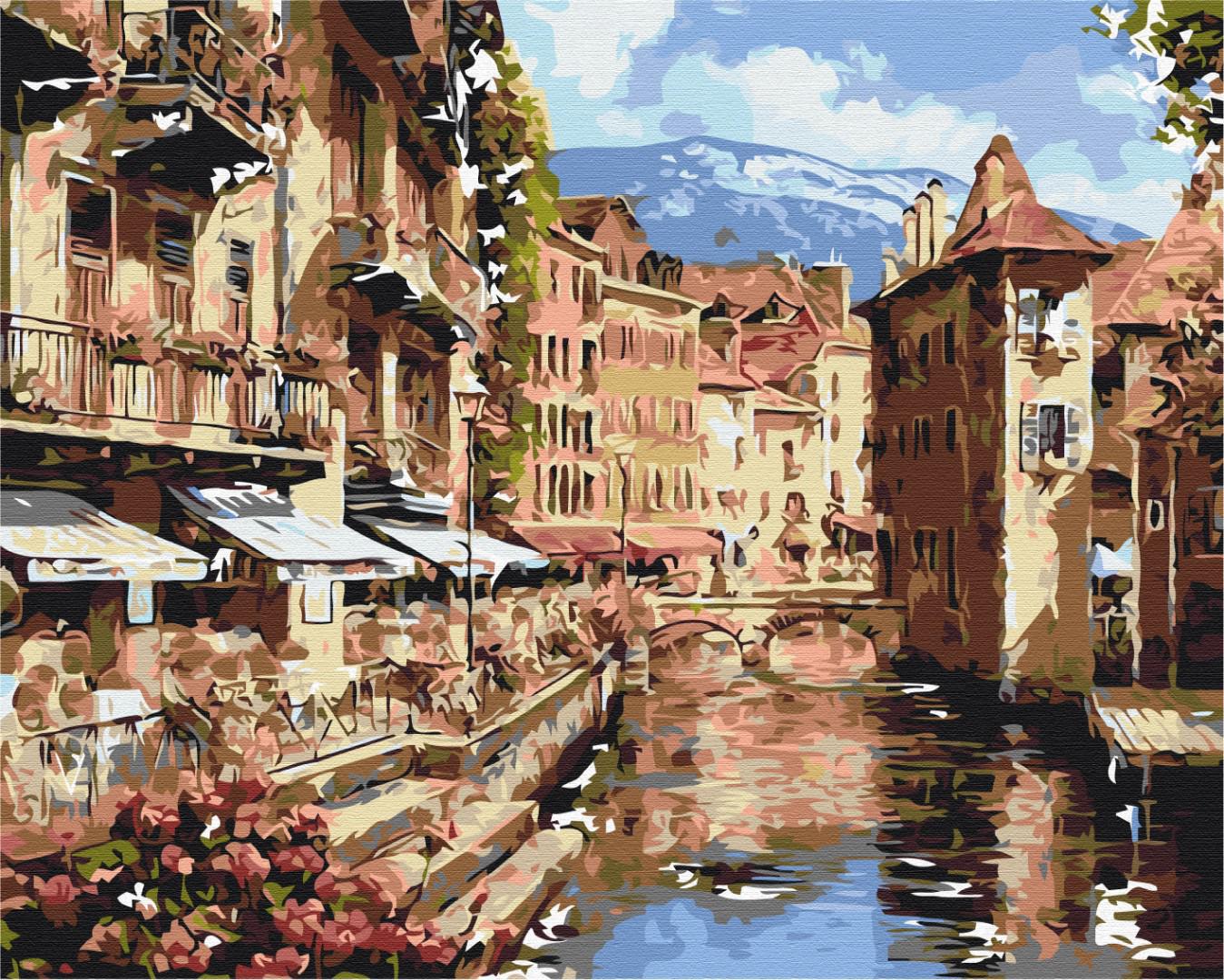 Картина по номерам Brushme Австрийский городок 40x50 см (BS51404)