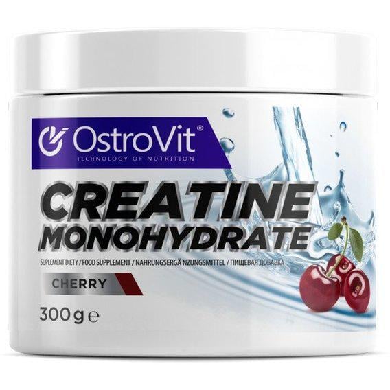 Креатин комплекс OstroVit Creatine Monohydrate 300 г 120 порций Cherry - фото 1