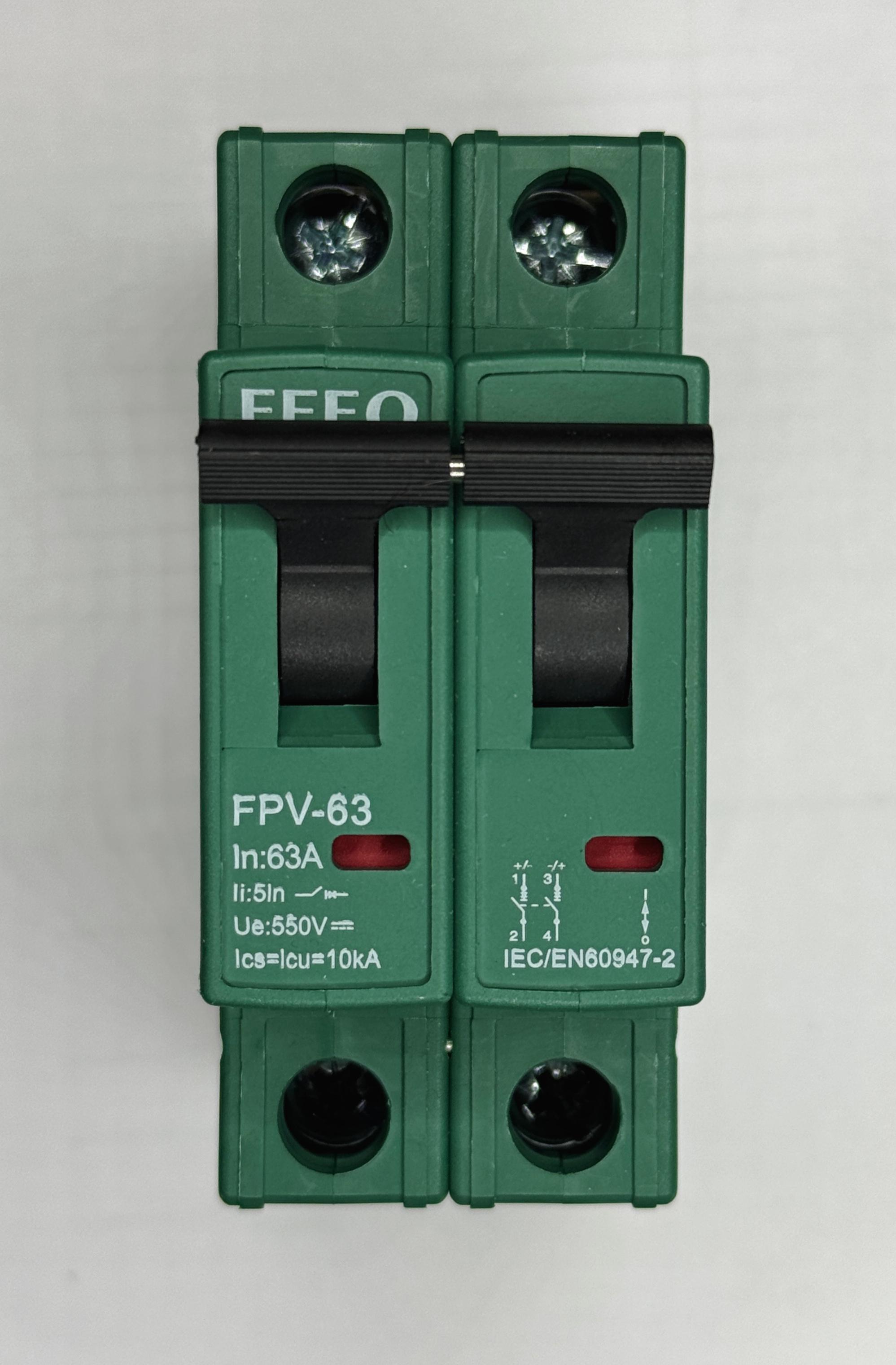 Автомат FEEO DC 2Р 63А (1215)