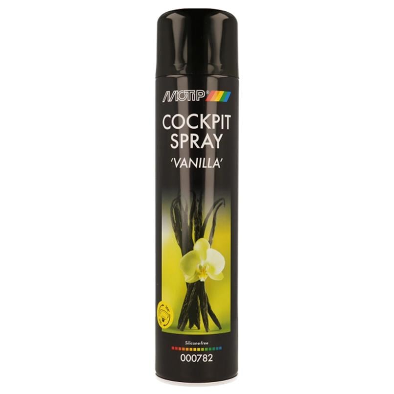 Очищувач панелі приладів Motip Cockpit Spray Ваніль аерозоль 600 мл (000782)
