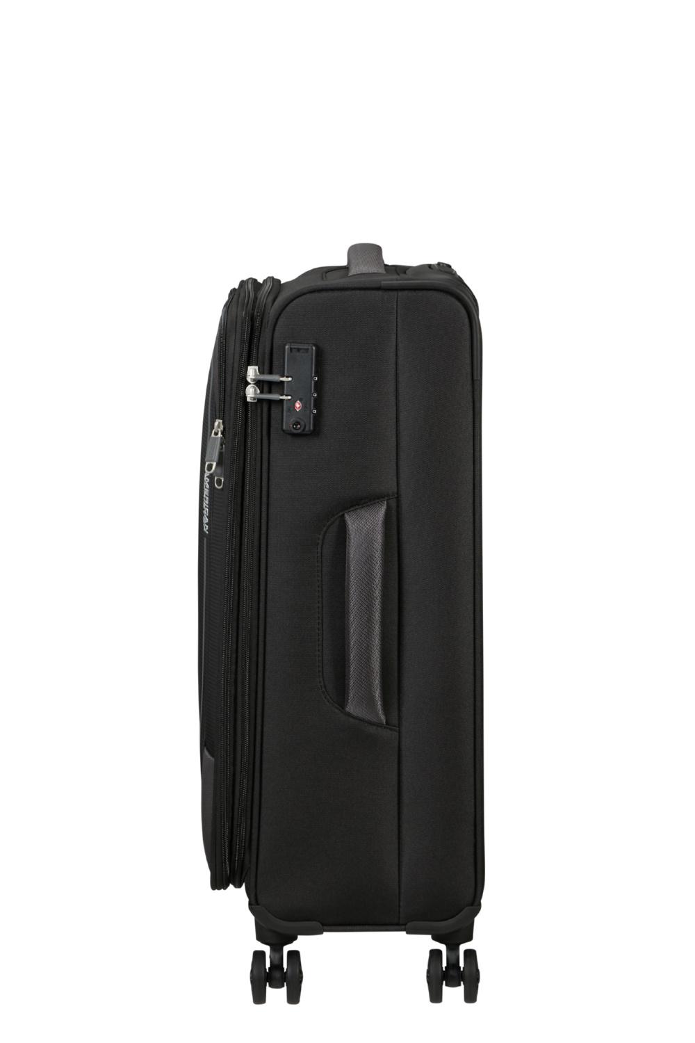 Чемодан American Tourister PULSONIC 68x44x27/30 см Черный (MD6*09002) - фото 7