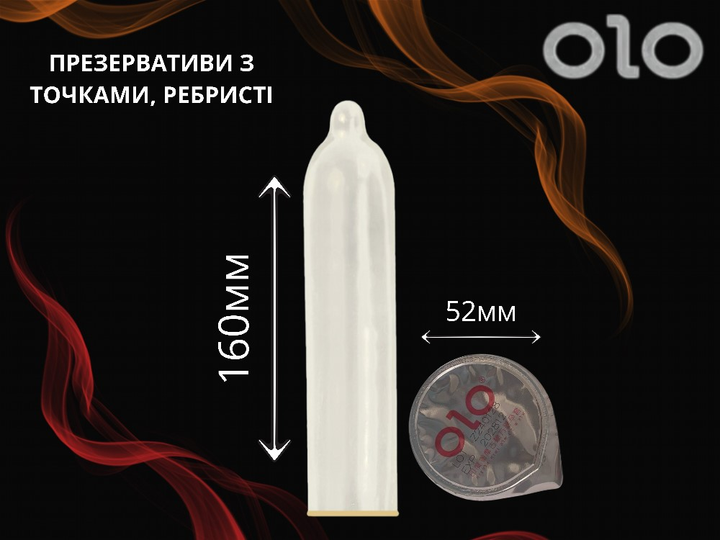 Презервативи Olo Gold Budda з гіалуроновим мастилом та ароматом ванілі 10 шт. (6501053313) - фото 3