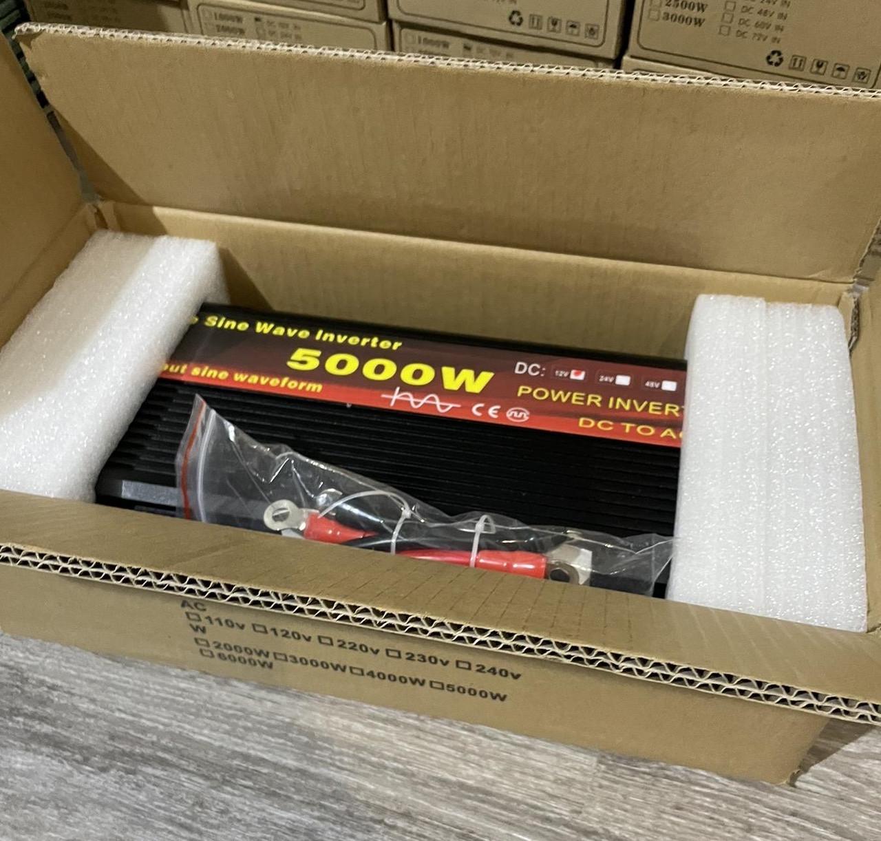 Преобразователь напряжения DC AC с 12 V на 220 V 5000 W чистый синус Lcd (MLD_V1033) - фото 9 Преобразователь напряжения DC AC с 12 V на 220 V 5000 W чистый синус Lcd (MLD_V1033) - фото 9