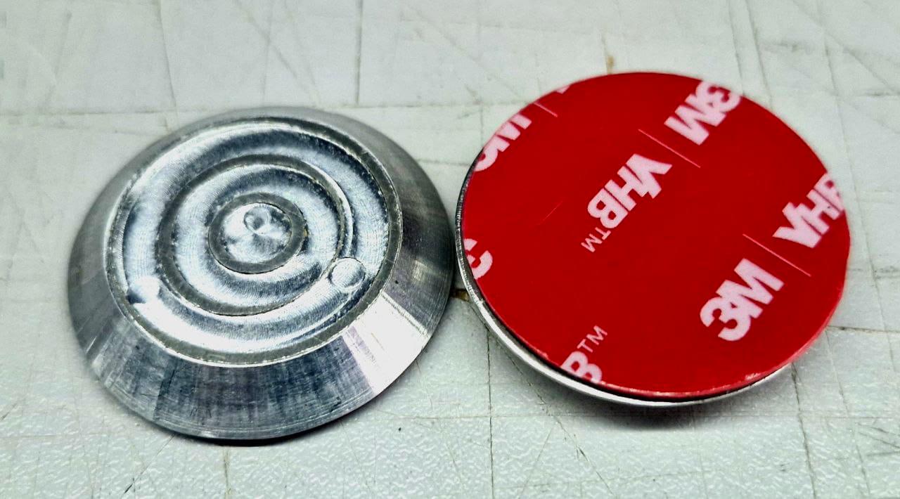 Индикатор тактильный Конус 35 мм 35х35х5 мм металлический (33855668)