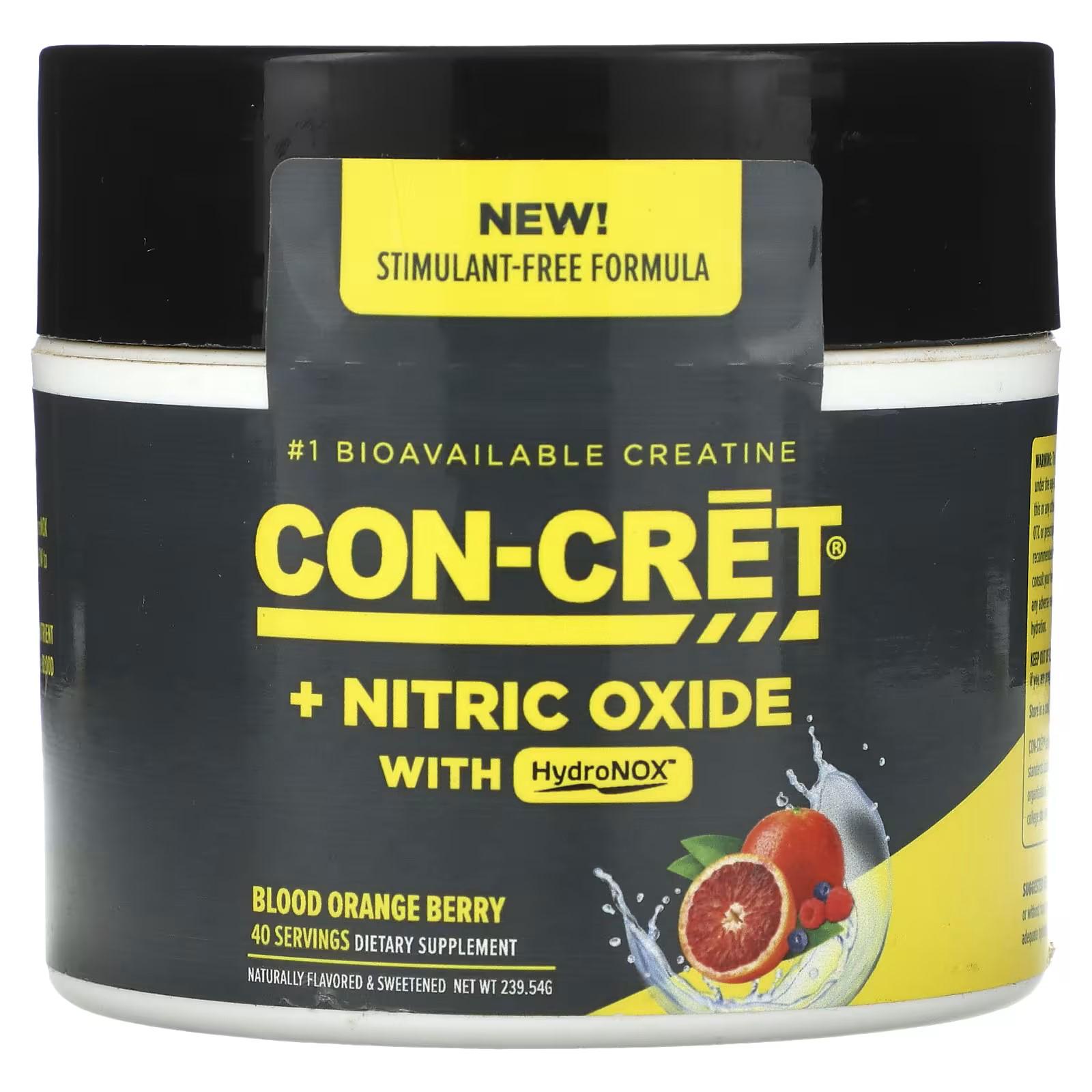 Креатин Con-Cret Nitric Oxide With HydroNOX Blood Orange Berry 239,54 г