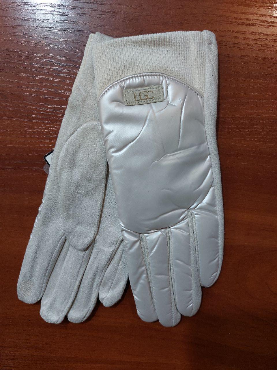 Перчатки сенсорные женские зима One size Молочный (456700/4) - фото 3 Перчатки сенсорные женские зима One size Молочный (456700/4) - фото 3