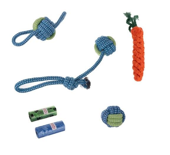 Набір іграшок для собак 16в1 (25384) - фото 6 Набір іграшок для собак 16в1 (25384) - фото 6