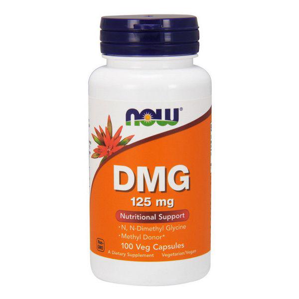 Глицин NOW Foods DMG 125 mg 100 Veg Caps