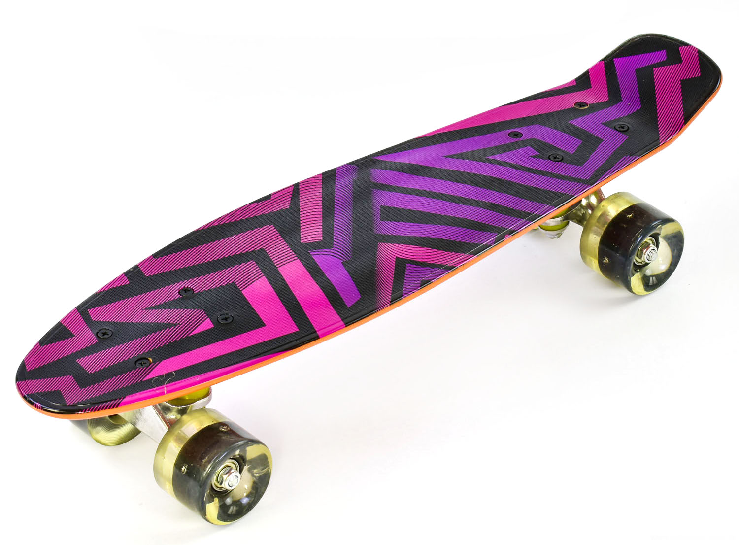 Пенниборд Best Board 55с м со светящимися колесами Разноцветный