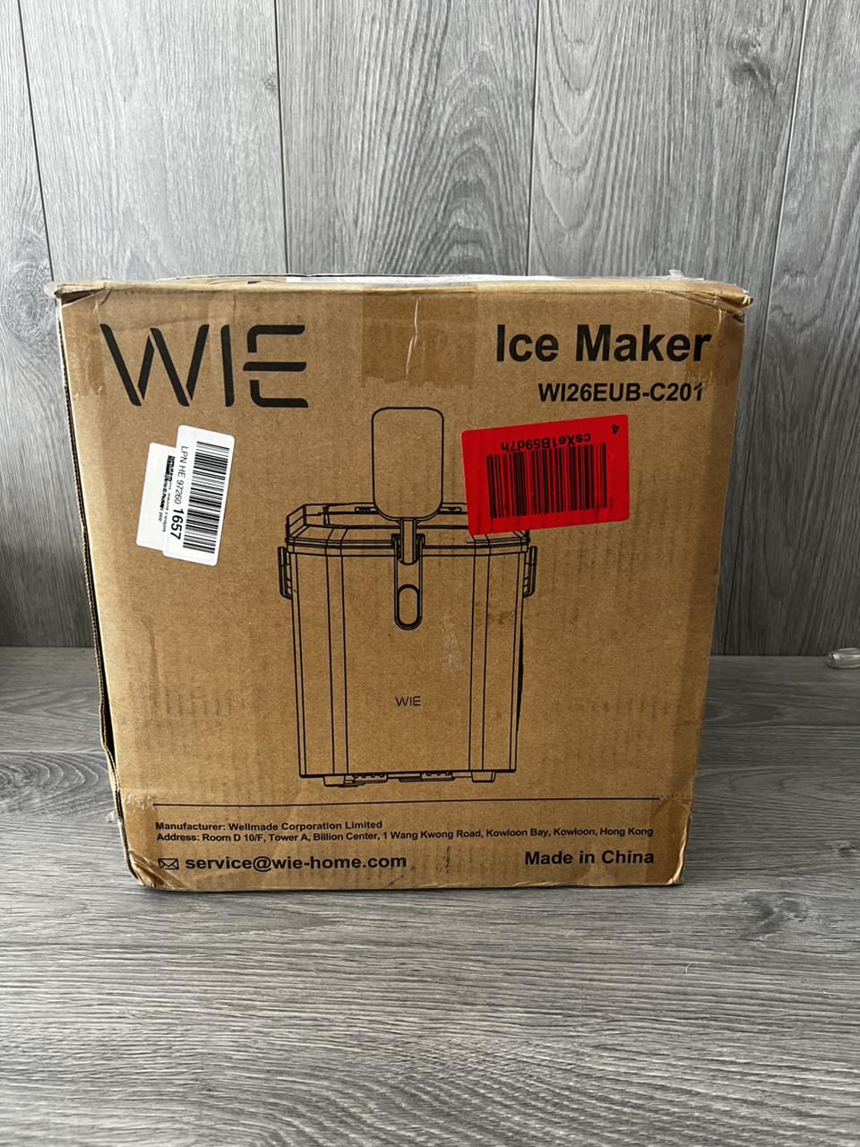 Льодогенератор міні портативний Fooing HZB-12G 12 кг/24 год настільний самоочищення Чорний - фото 6