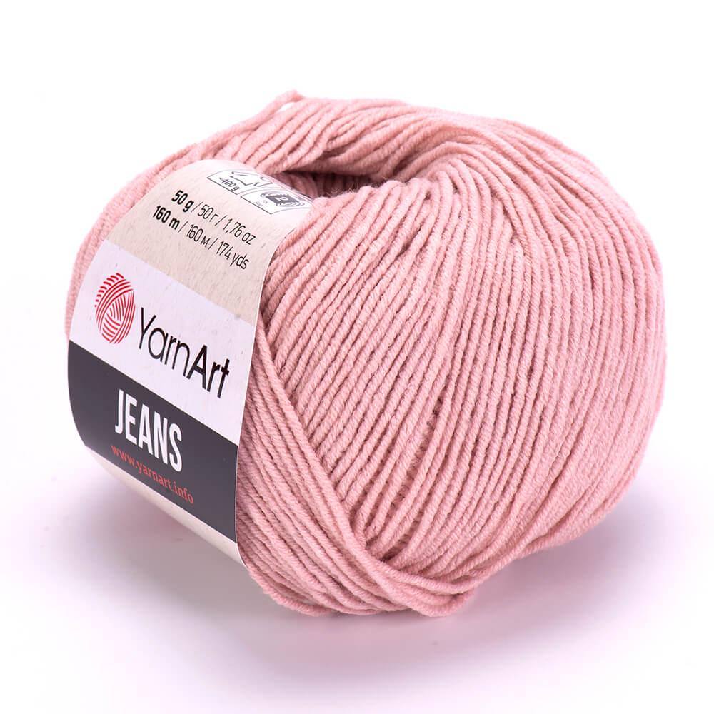 Пряжа YarnArt Jeans 83 пудровая (2474)