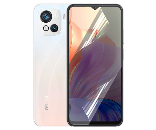 Противоударная гидрогелевая пленка Hydrogel Film для Blackview Oscal C80, Transparent