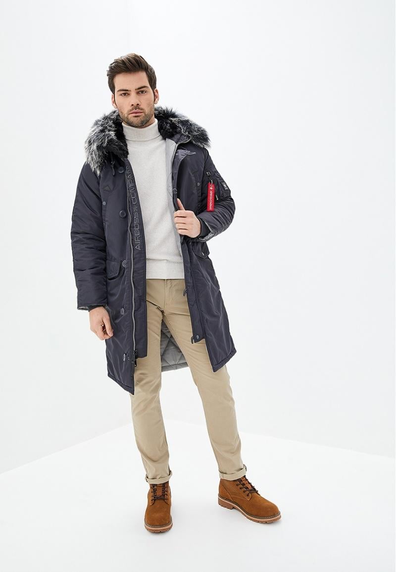 Куртка-парка Airboss N-7b Shuttle XXS Серый (28548) - фото 4