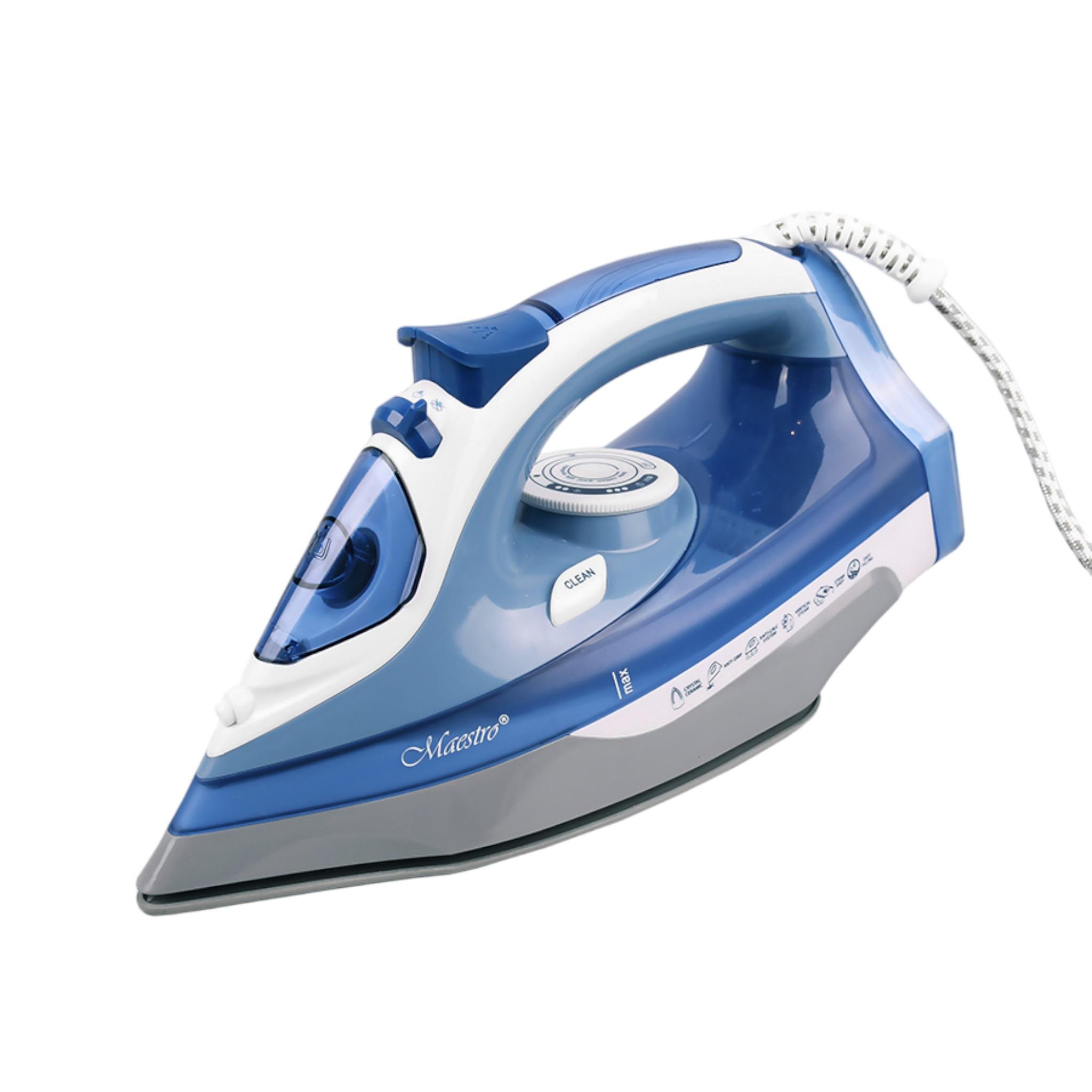 Утюг Maestro MR-305C с керамическим покрытием 2200 Вт Blue (L_MR305C/Blue)