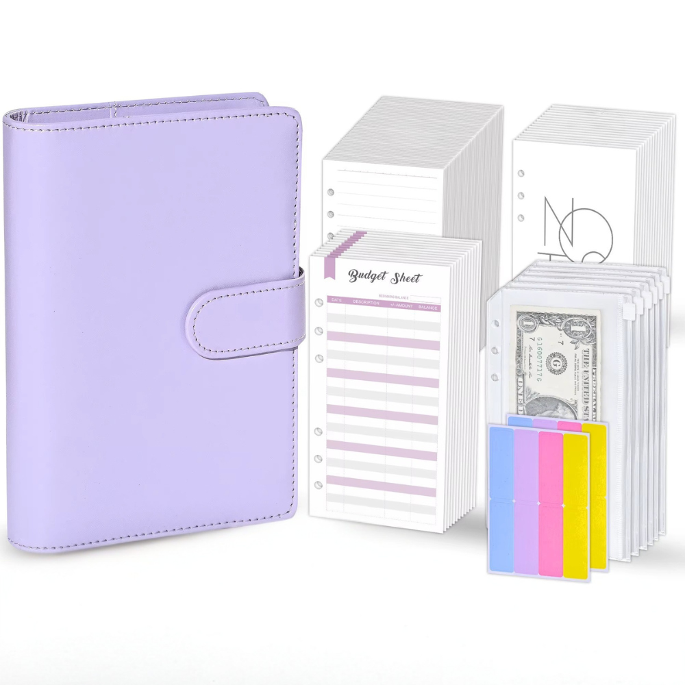 Блокнот-планер для денег бюджета и хранения финансов/для ведения учета дохода формат А6 - фото 1