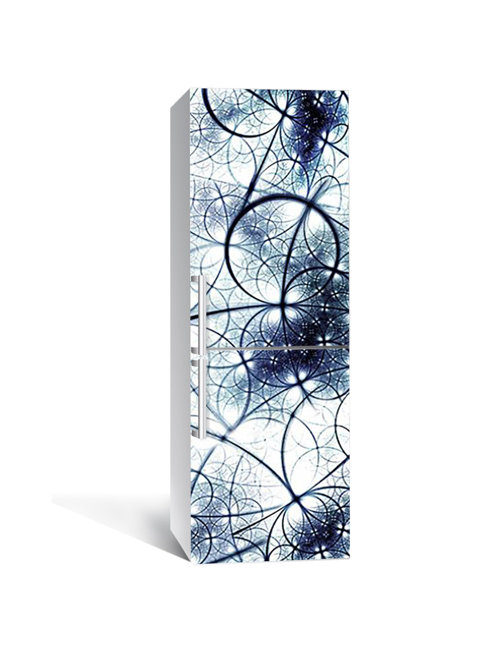 Наліпка 3D на холодильник Zatarga "Фантазії нічного неба" вінілова 650х2000 мм