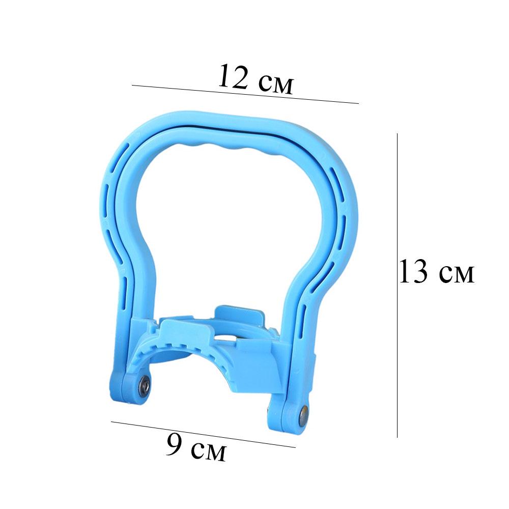 Тримач-ручка для бутлів округла Блакитний (OK0070_2) - фото 4