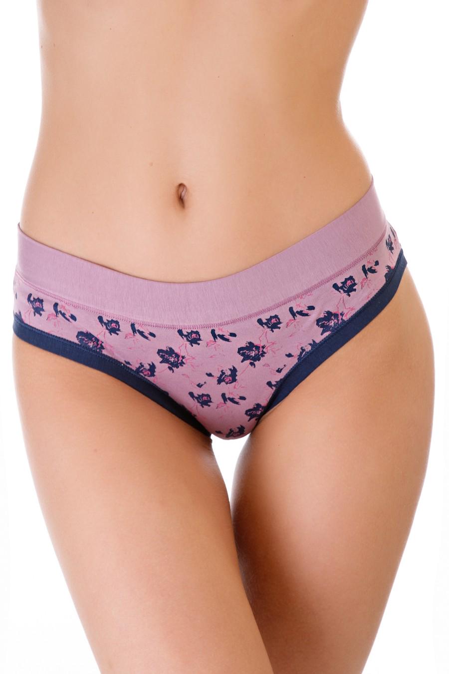 Трусики слип Emy р. 4/L Лиловый/Синий (71510)