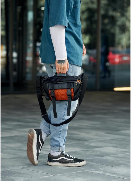 Бананка мужская Sambag водостойкая с ключицницей Черный (28523961) - фото 9 Бананка мужская Sambag водостойкая с ключицницей Черный (28523961) - фото 9