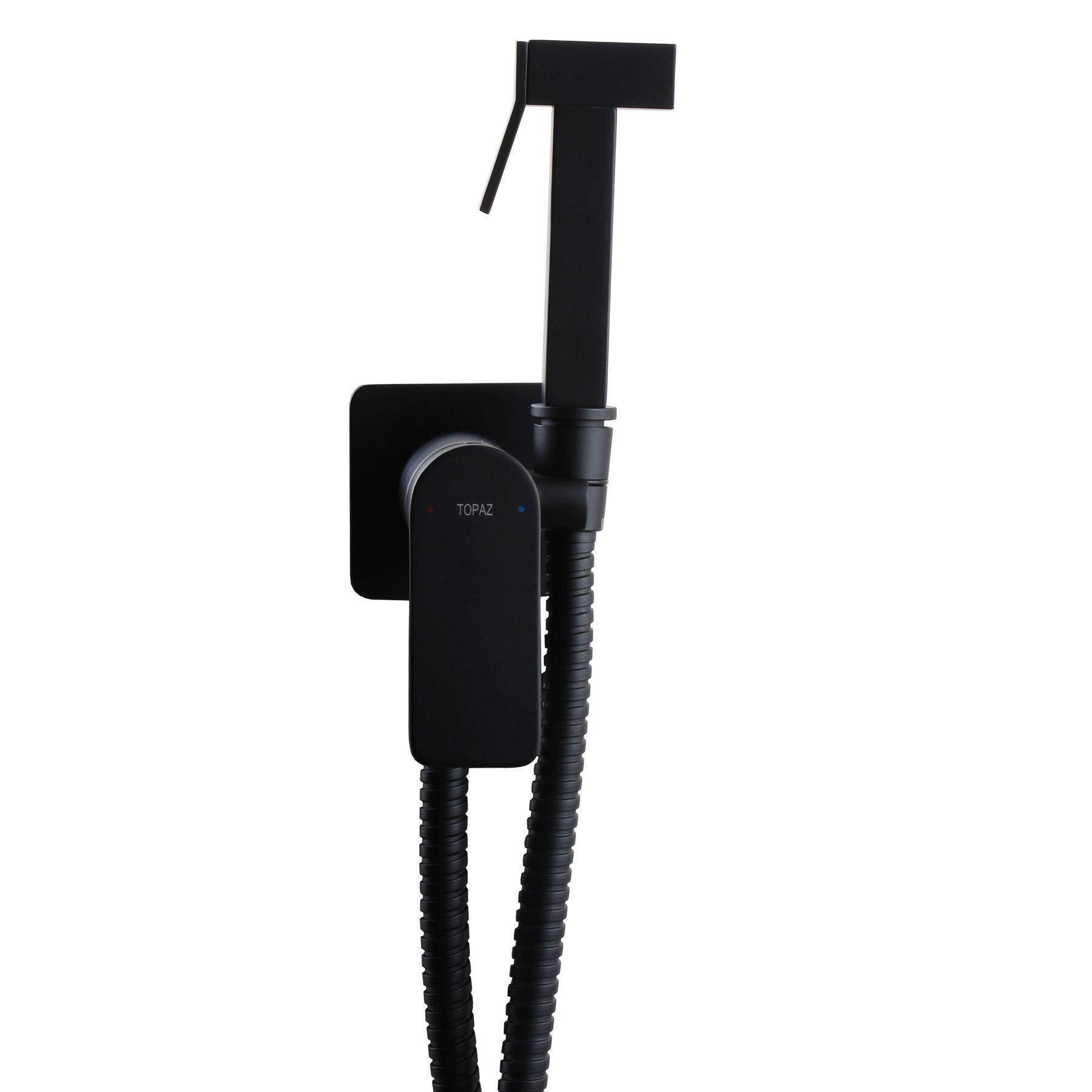 Набор смесителей в едином стиле Sardinia Black 4в1 Черный матовый (20202119) - фото 14 Набор смесителей в едином стиле Sardinia Black 4в1 Черный матовый (20202119) - фото 14