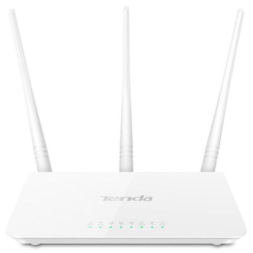 Маршрутизатор Tenda F3 802,11n N300 3xFE LAN 1xFE WAN 3x5dBi Ant 2,4 ГГц (564868)