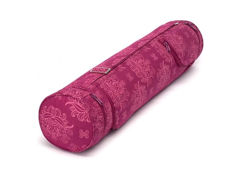 Сумка-чехол для йоги Bodhi Asana Bag Cotton Lotus Maharaja Collection 60 см Ягодный (541ML)