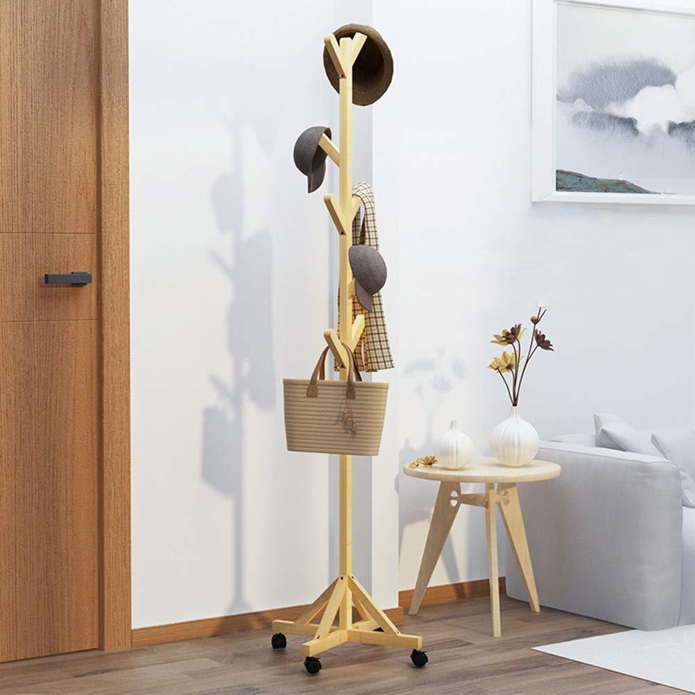 Вешалка-стойка для одежды из дерева Влас Ваниль (СВГ-001702) Вешалка-стойка для одежды из дерева Влас Ваниль (СВГ-001702)