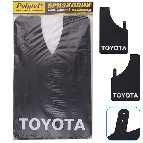 Бризковики Sport Master XL 230х375 Toyota 2 шт. Чорний (21855) - фото 2