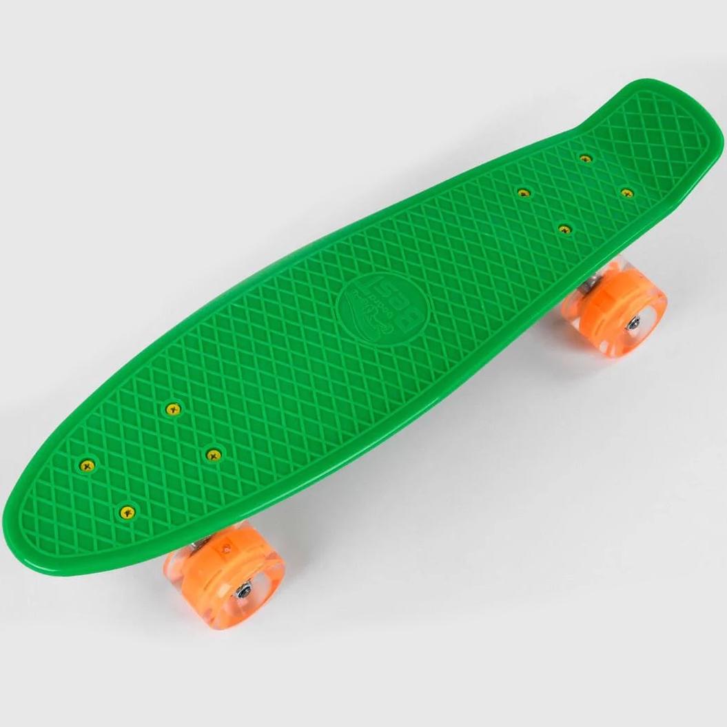 Пенниборд детский Best Board с подсветкой Зеленый (2550070476)