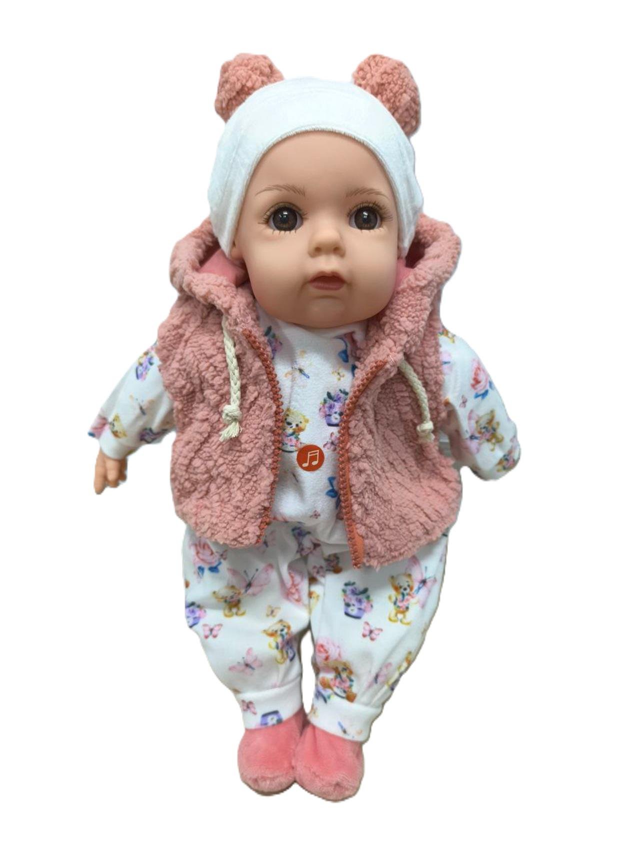Пупс інтерактивний м'яконабивний 39 см (M 5921-2 I UA)