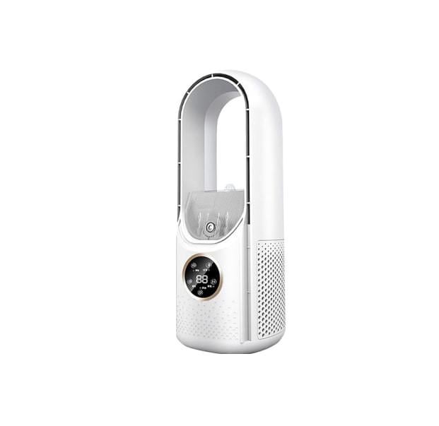 Вентилятор Smart 10042 акумуляторний з білим дисплеєм (021667)