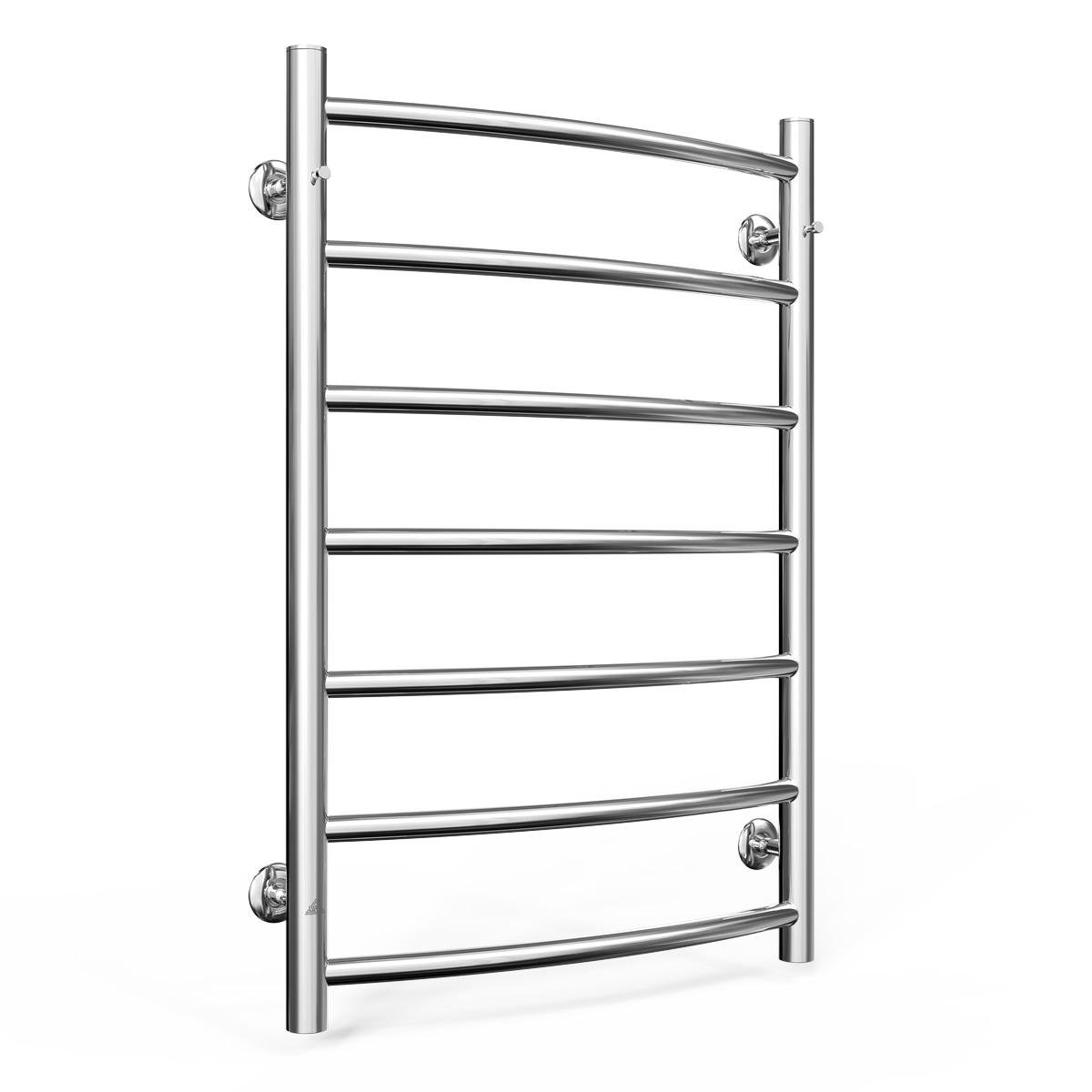 Полотенцесушитель водяной для ванной Laris Классик П7 из нержавеющей стали 450х700 мм Хром (147-127-71207029) Полотенцесушитель водяной для ванной Laris Классик П7 из нержавеющей стали 450х700 мм Хром (147-127-71207029)