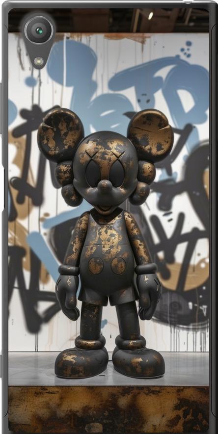 Чехол на Sony Xperia XA1 Plus G3412 Bronze kaws v2 (6098u-1129-42517)