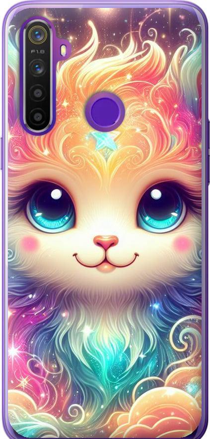 Чехол на Realme 6i Сказочный котенок (5813t-2059-42517)