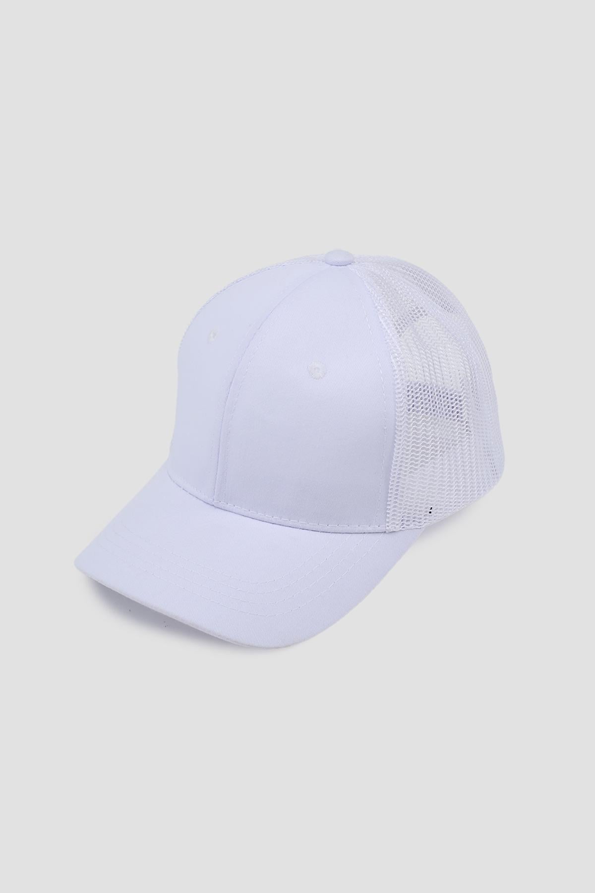 Бейсболка для дівчинки ЦБ-00278309 р. 50-52 Білий (SKT001070060)