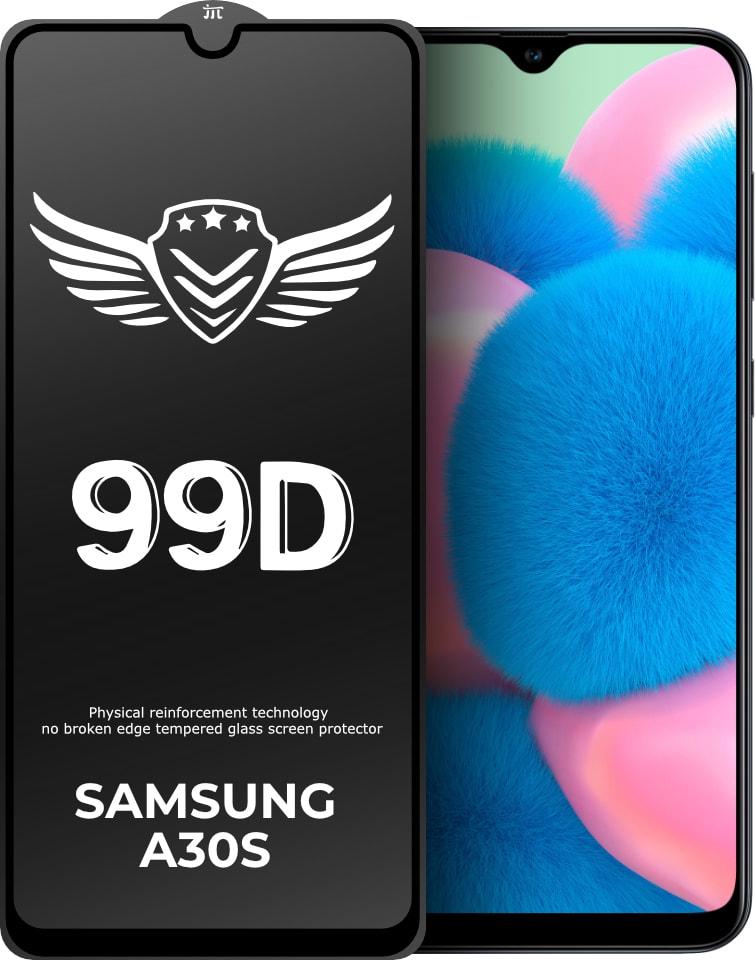 Стекло защитное FlyGuard Samsung Galaxy A30s A307 Full Glue (31294)