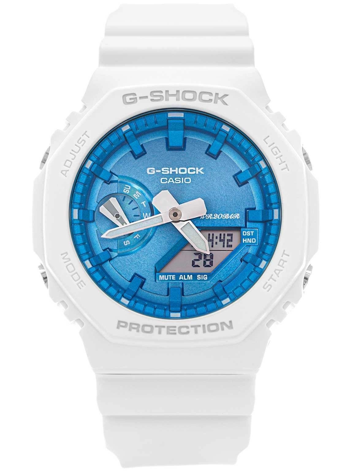 Часы Casio G-SHOCK GA-2100WS-7AER (8526) - фото 1 Часы Casio G-SHOCK GA-2100WS-7AER (8526) - фото 1