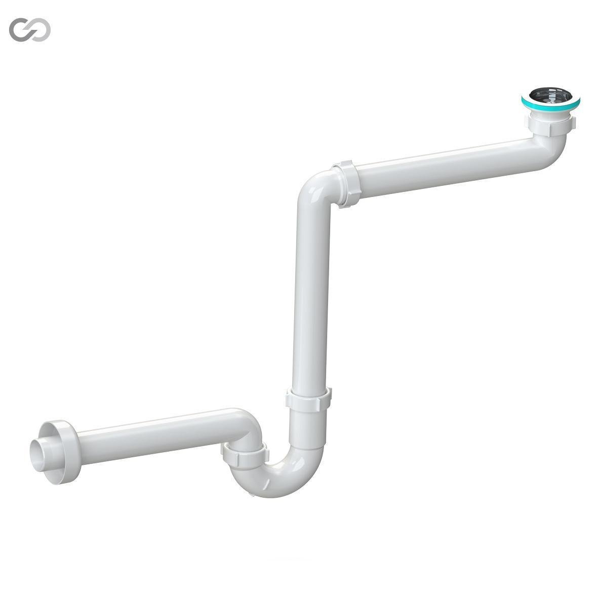 Сифон Soloplast Нептун Н0410 для умывальника пластиковый с защитой от запахов (2527122121) - фото 2 Сифон Soloplast Нептун Н0410 для умывальника пластиковый с защитой от запахов (2527122121) - фото 2